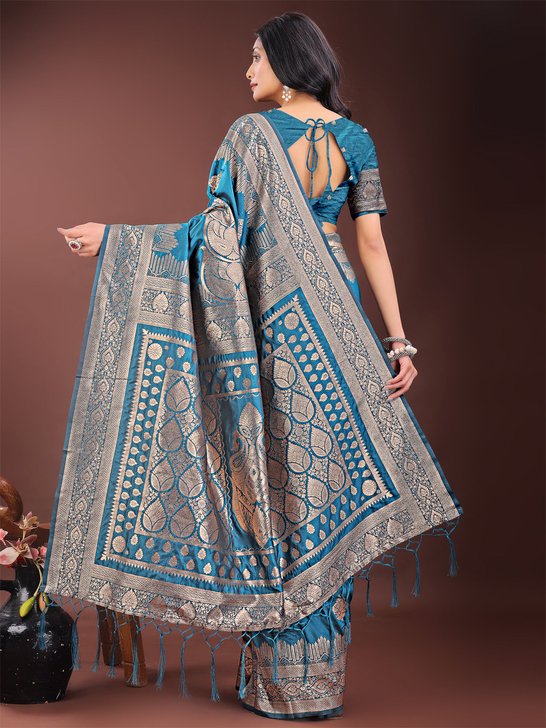 Kalamkari Katha Saree Collection| Ready To Wear SKU-ASTAN1001 To 06