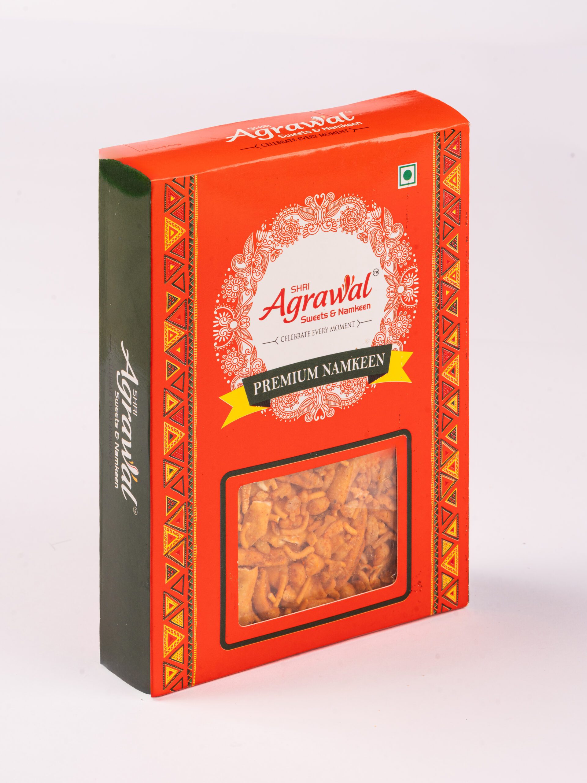 Shri Agrawal Sweets & Namkeen Tikha Mitha Mixture - 500 gms