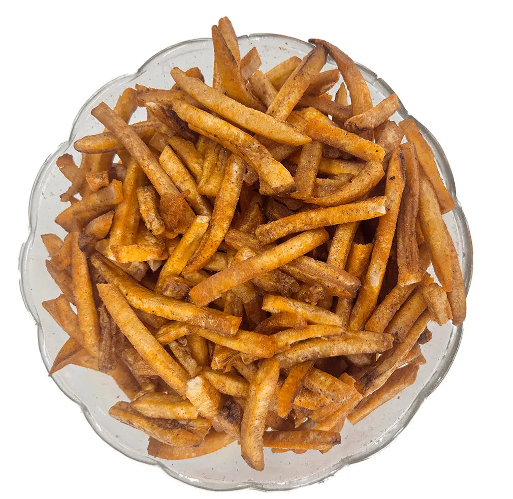 Bhole G Namkeen & Wafers Tikhi Banana Sticks - 400 gms