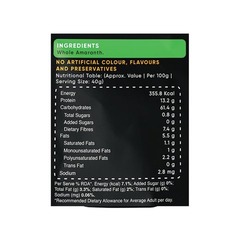 True Elements Whole Rajgira/Amaranth - 500 gms