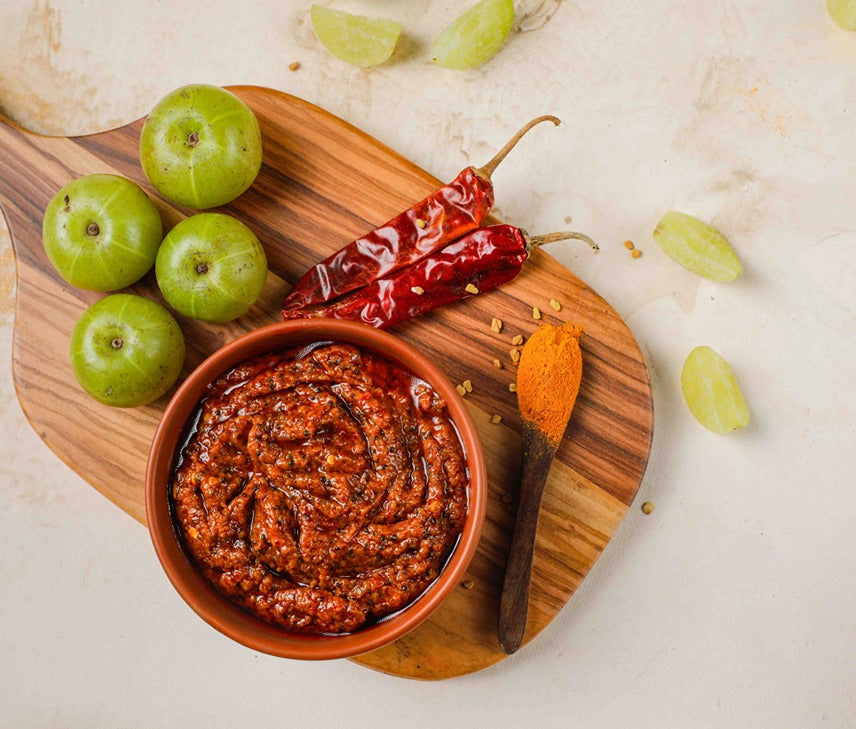 Jandhyala foods Usiri Pachchadi Pickle - 500 gms