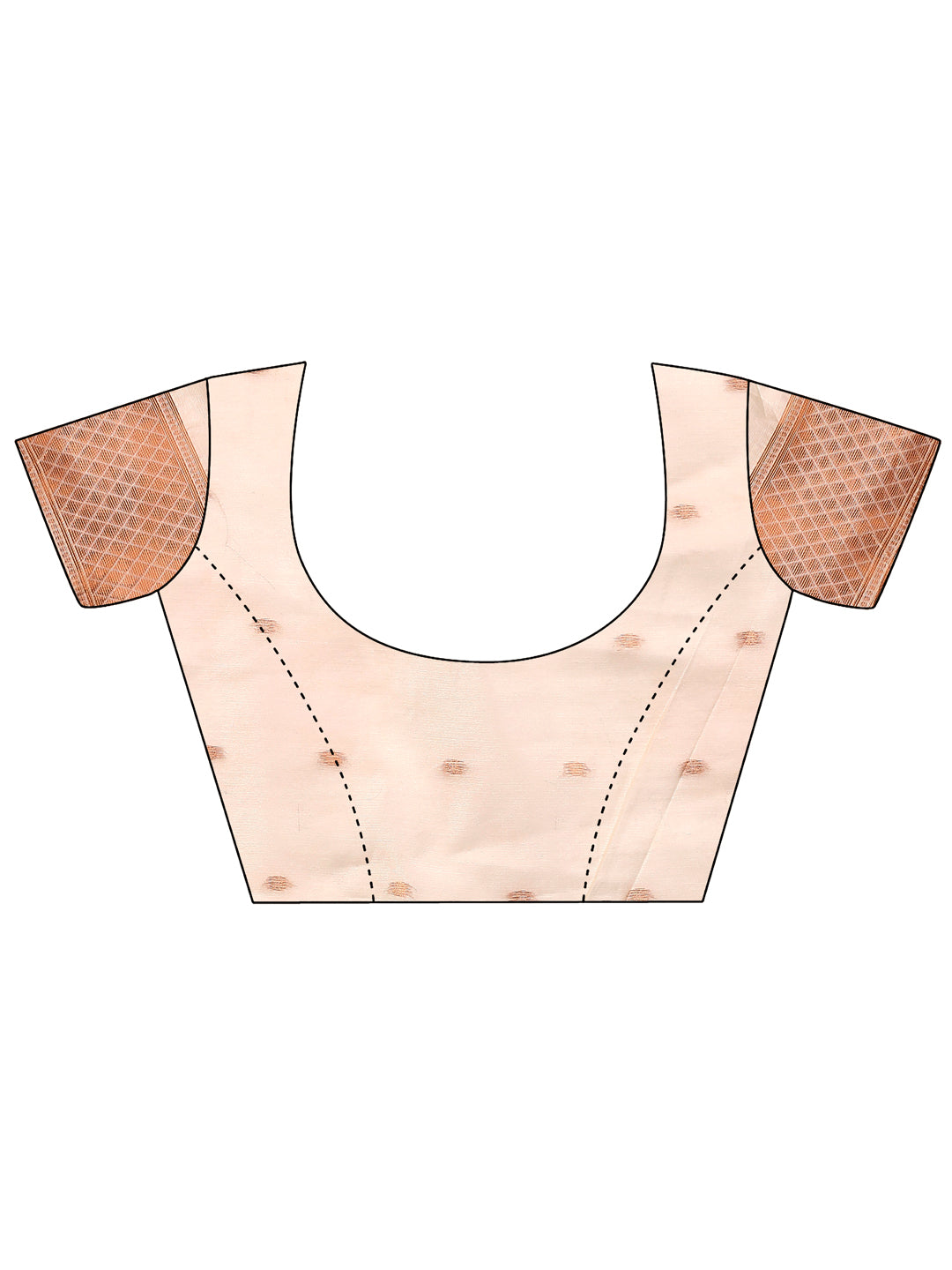 Veena Viraasat Saree | Cream Color | Ready To Wear SKU-ASSAAN1005