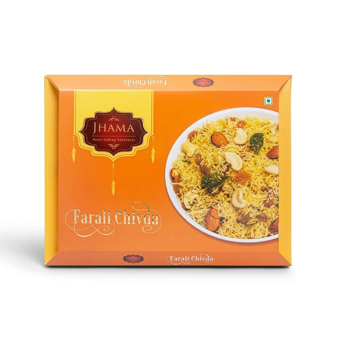 Jhama Sweets White Farali Chiwda - 400 gms