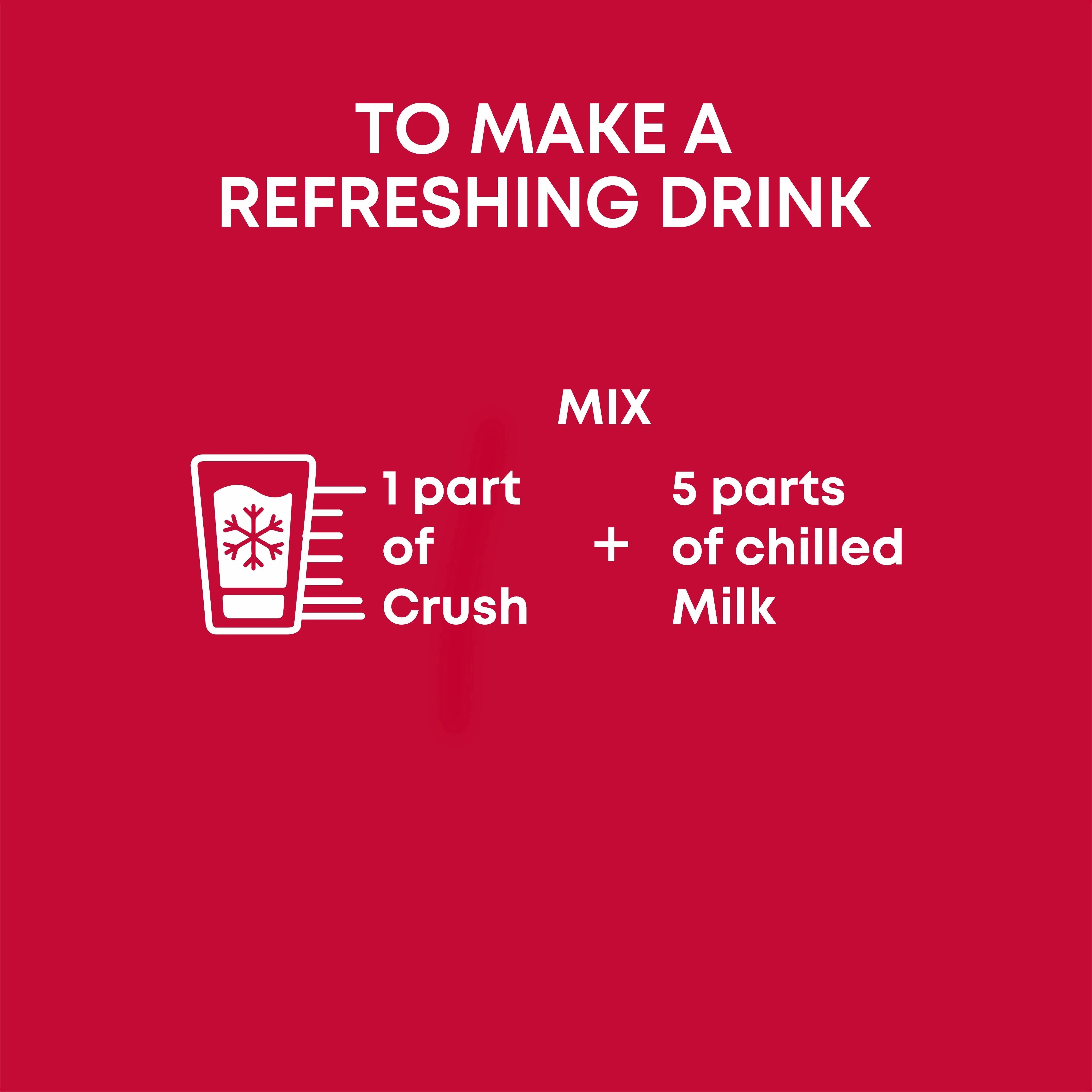 Mapro Whole Strawberry Fruit Crush - 1000 ml