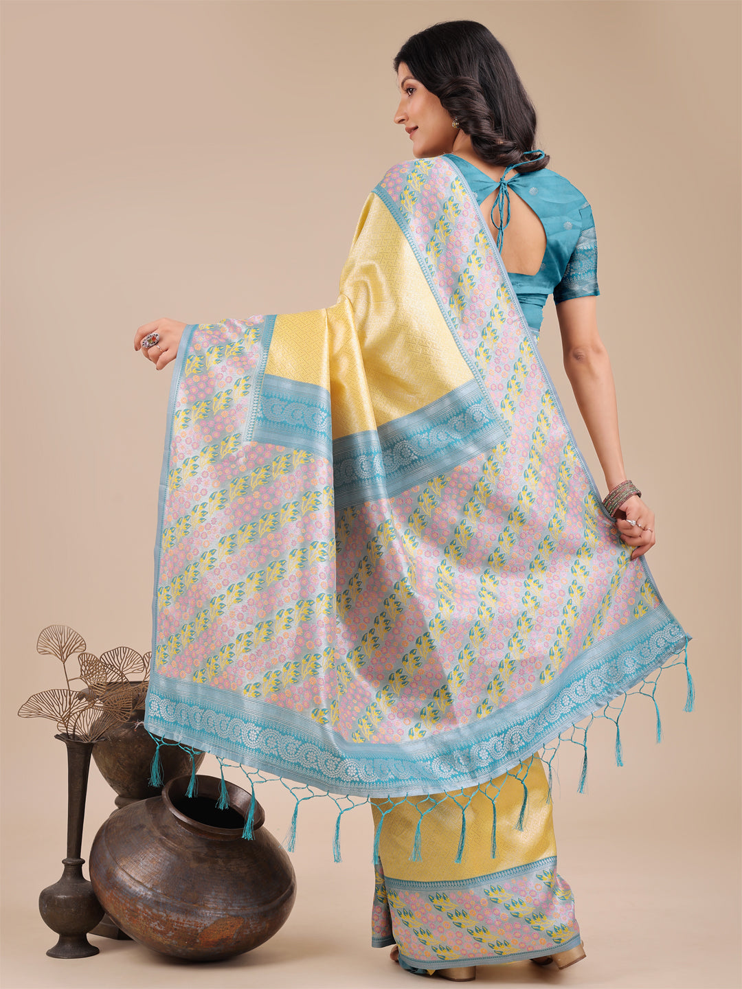 Classic Indigo Itra Saree Collection| Ready To Wear SKU-ASPLA4001 To 06