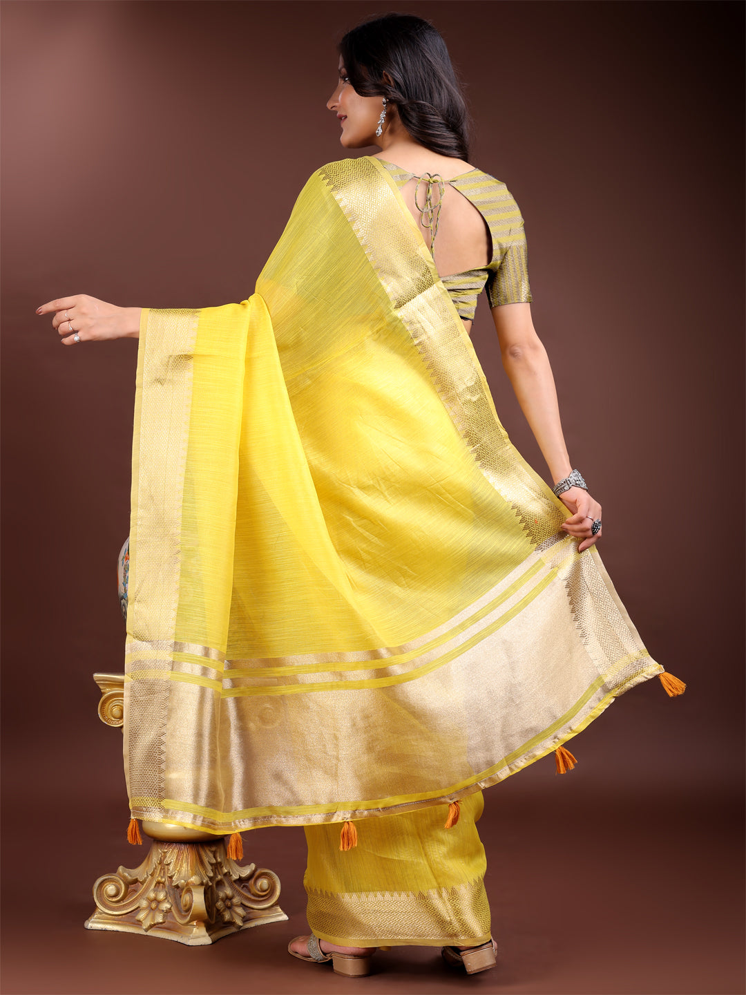 Aarambh Cotton Grace Saree Collection| Ready To Wear SKU-SWBEL1001 to 06