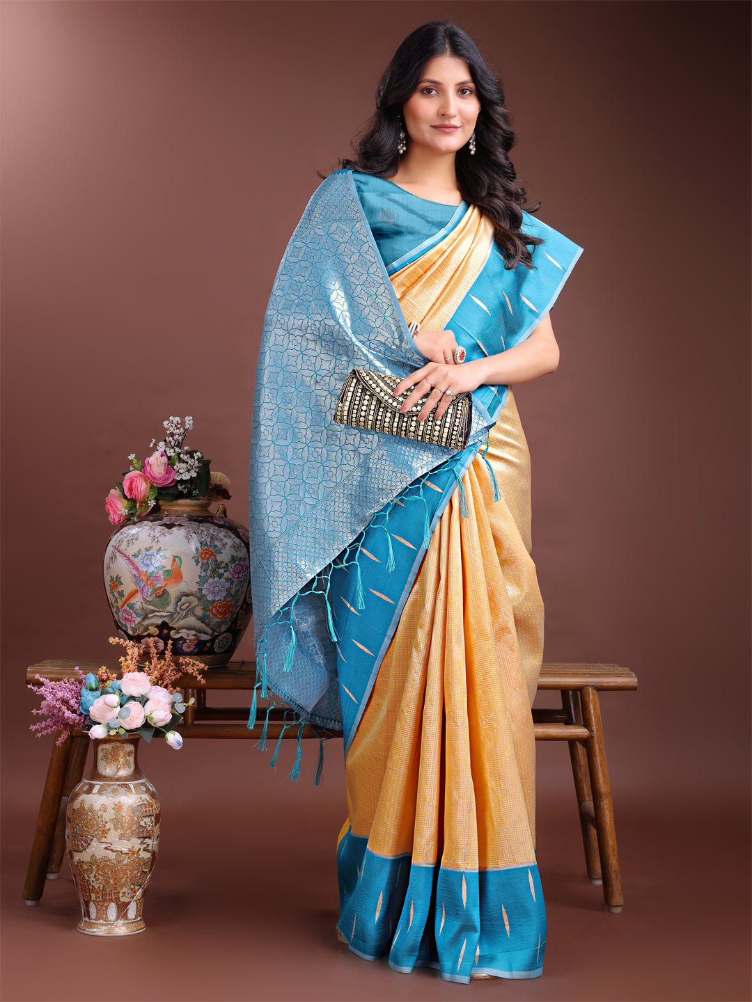 Chandrika Charm Lichi Silks Saree Collection | Ready To Wear SKU - ASDAI1001 to 08