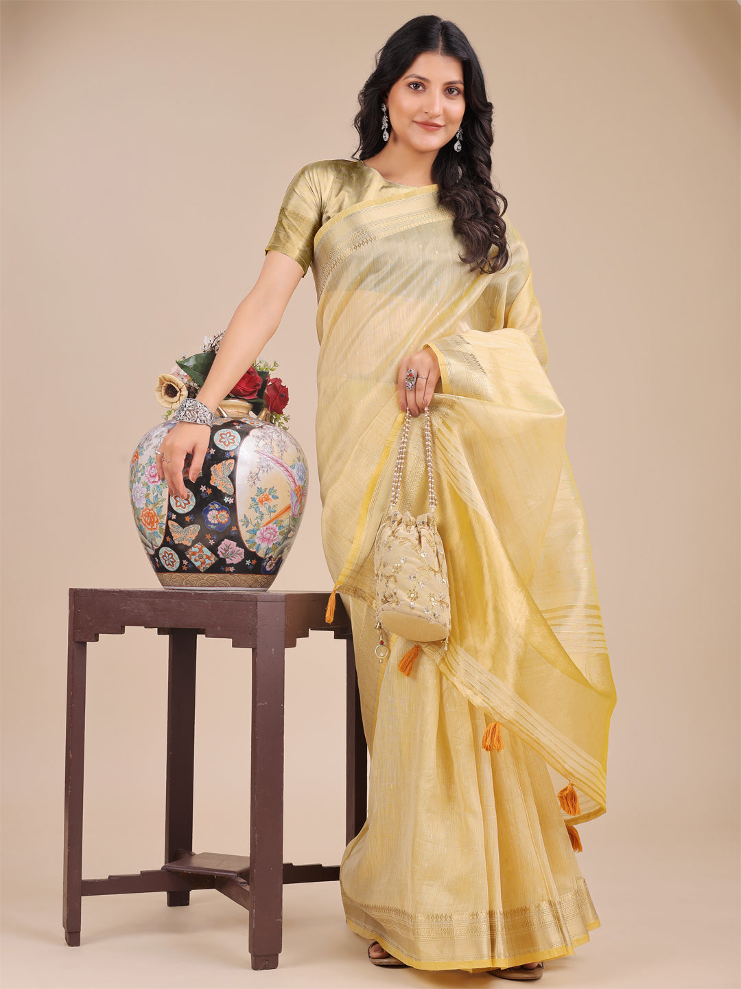 Noor-e-Nazaakat Organza Sarees Collection| Ready To Wear SKU- SWZUR1001 to 06