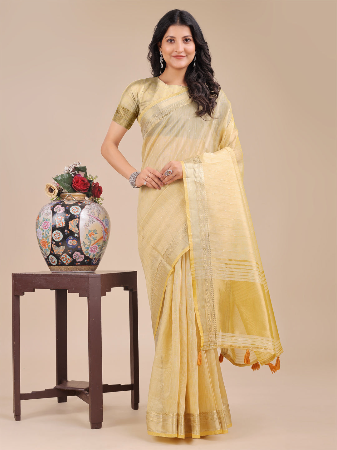 Noor-e-Nazaakat Organza Sarees Collection| Ready To Wear SKU- SWZUR1001 to 06