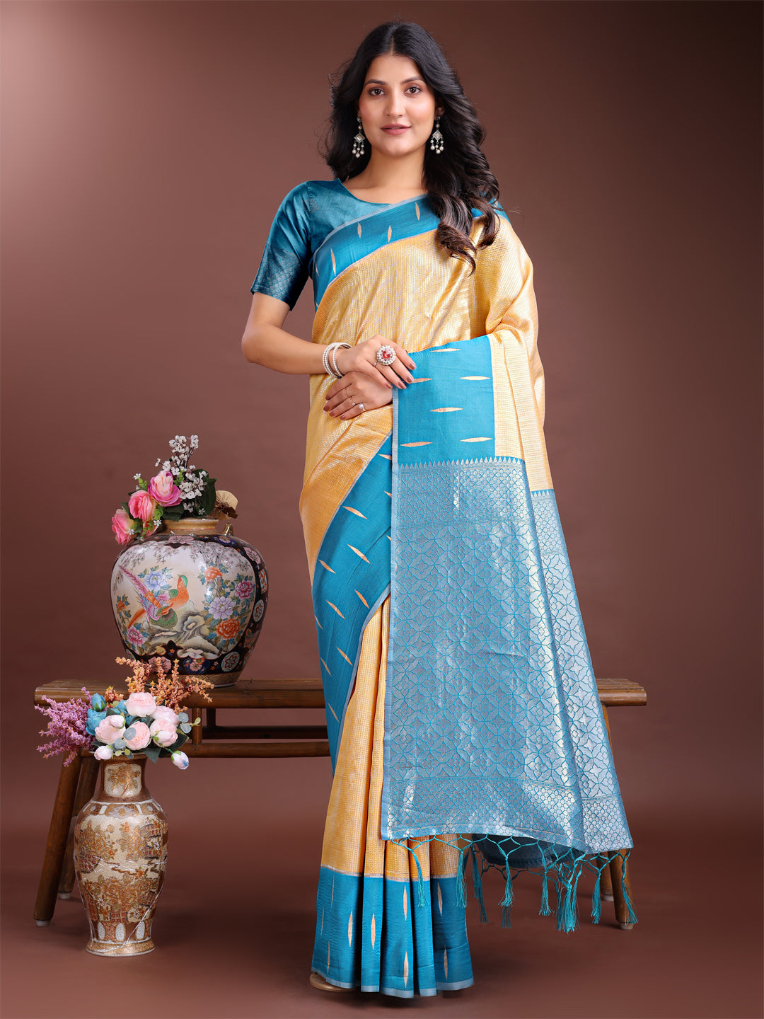 Chandrika Charm Lichi Silks Saree Collection | Ready To Wear SKU - ASDAI1001 to 08