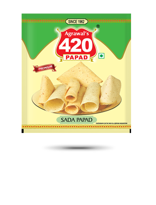 420 Premium Sada Papad - 200 gms