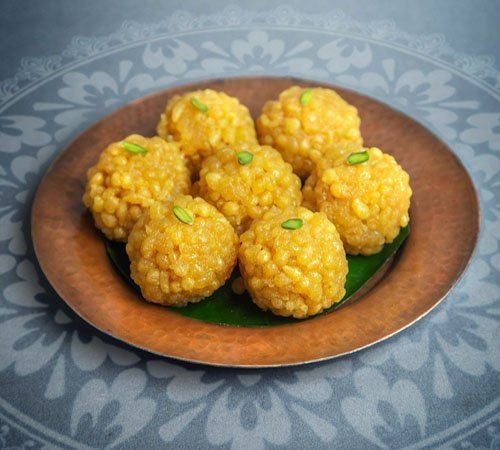 Bhagat Mishthan Bhandar Shahi Bhoondi Laddu - 500 gms