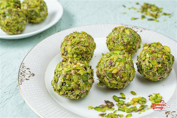 Agrawal Sweets Choco Pista Laddu - 250 gms