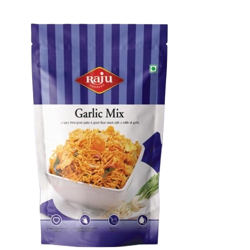 Raju Namkeen Garlic Mix - 360 gms