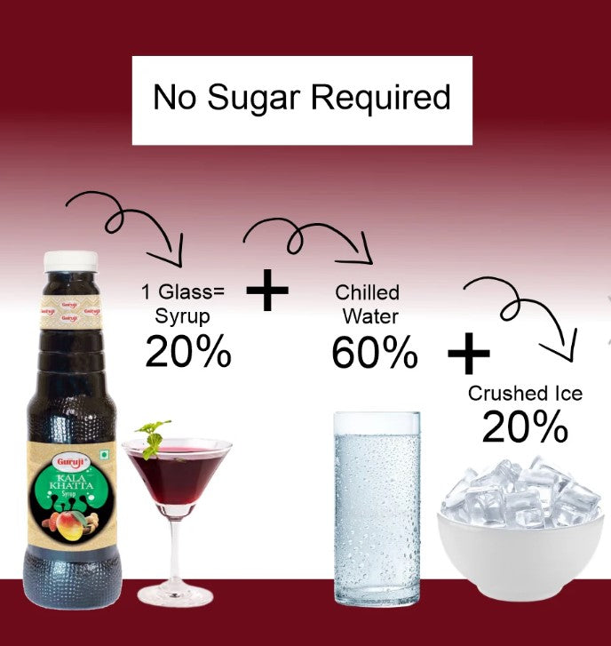 Shree Guruji Kala Khatta - 750 ml