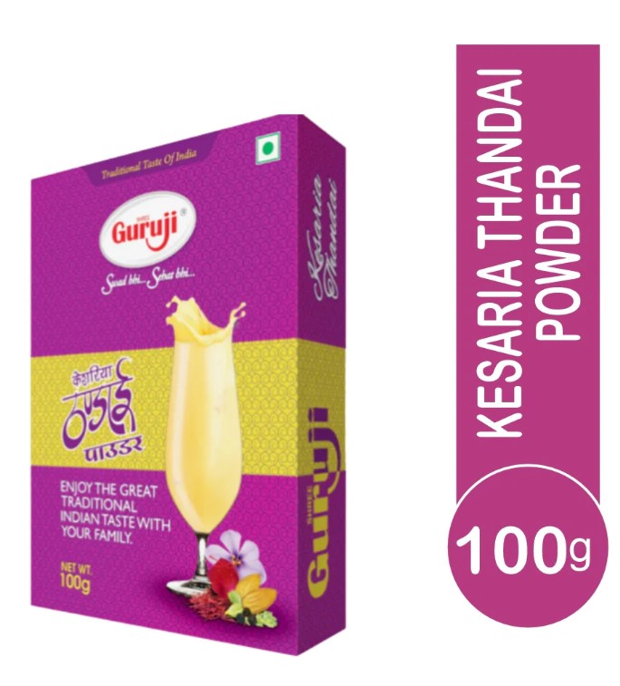 Shree Guruji Kesaria Thandai Powder - 100 gms