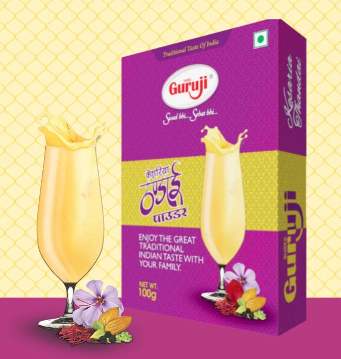 Shree Guruji Kesaria Thandai Powder - 100 gms