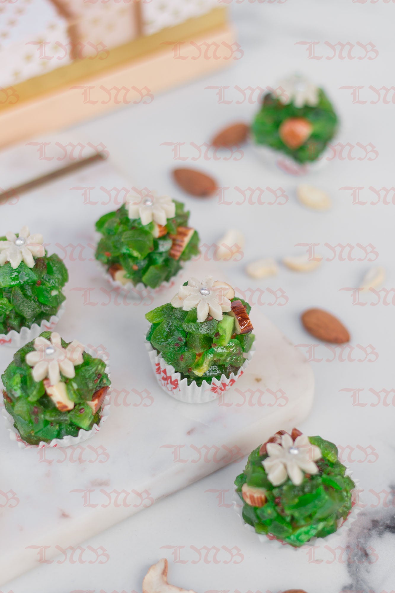 Laxmi Misthan Bhandar Kiwi Flower Laddu - 500 gms