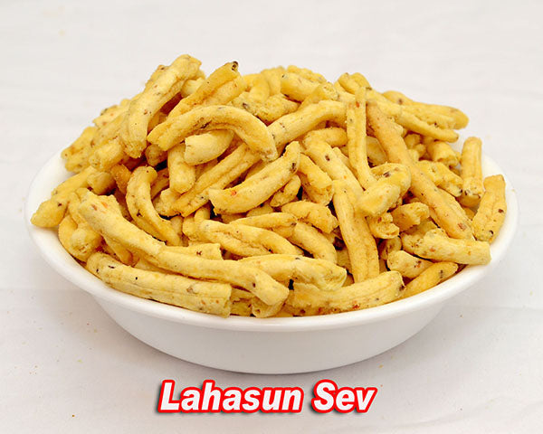 Bafna Lahasun Sev : A Spicy and Savory Snack - 500 gms