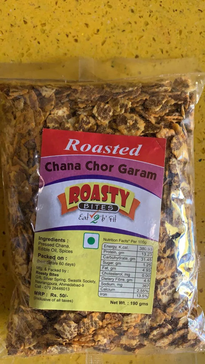 Ganesh Gruh Udyog Roasted Chana Jor Garam - 190 gms
