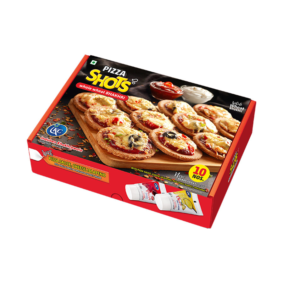 Induben Khakhrawala Bhakhri Pizza Khakhra Shots | 10 pcs