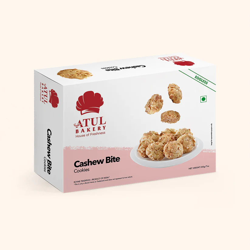 Atul Bakery Cashew Bite | 200 gms