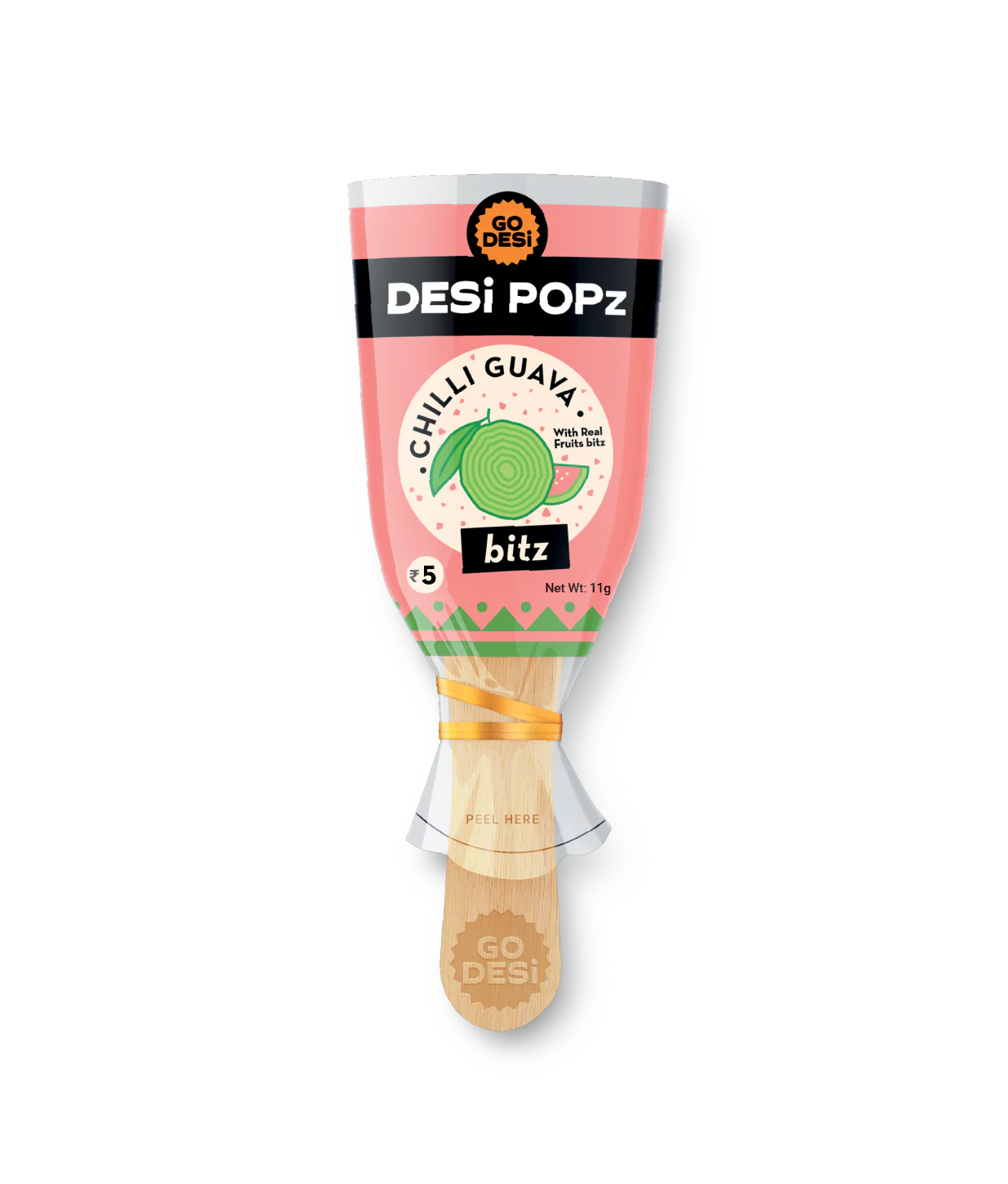 Chilli Guava Popz | Pink Guava Bitz & Jaggery | Hand-made | 50 PCS -400 gms