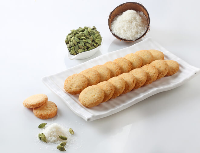 Rajkamal Bakery Coconut Cookies | 250 gms