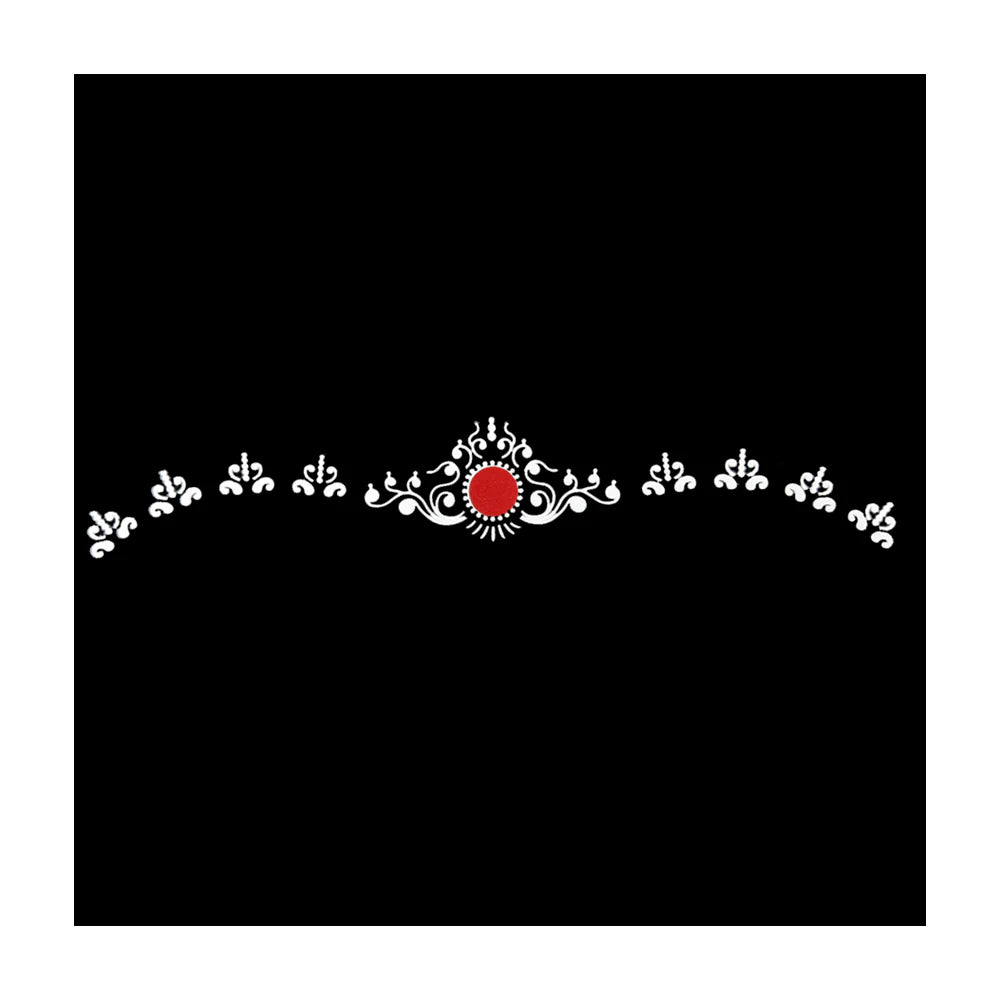 Comet Busters Bengali Style Bridal Bindis – Multicolor (Free Size)
