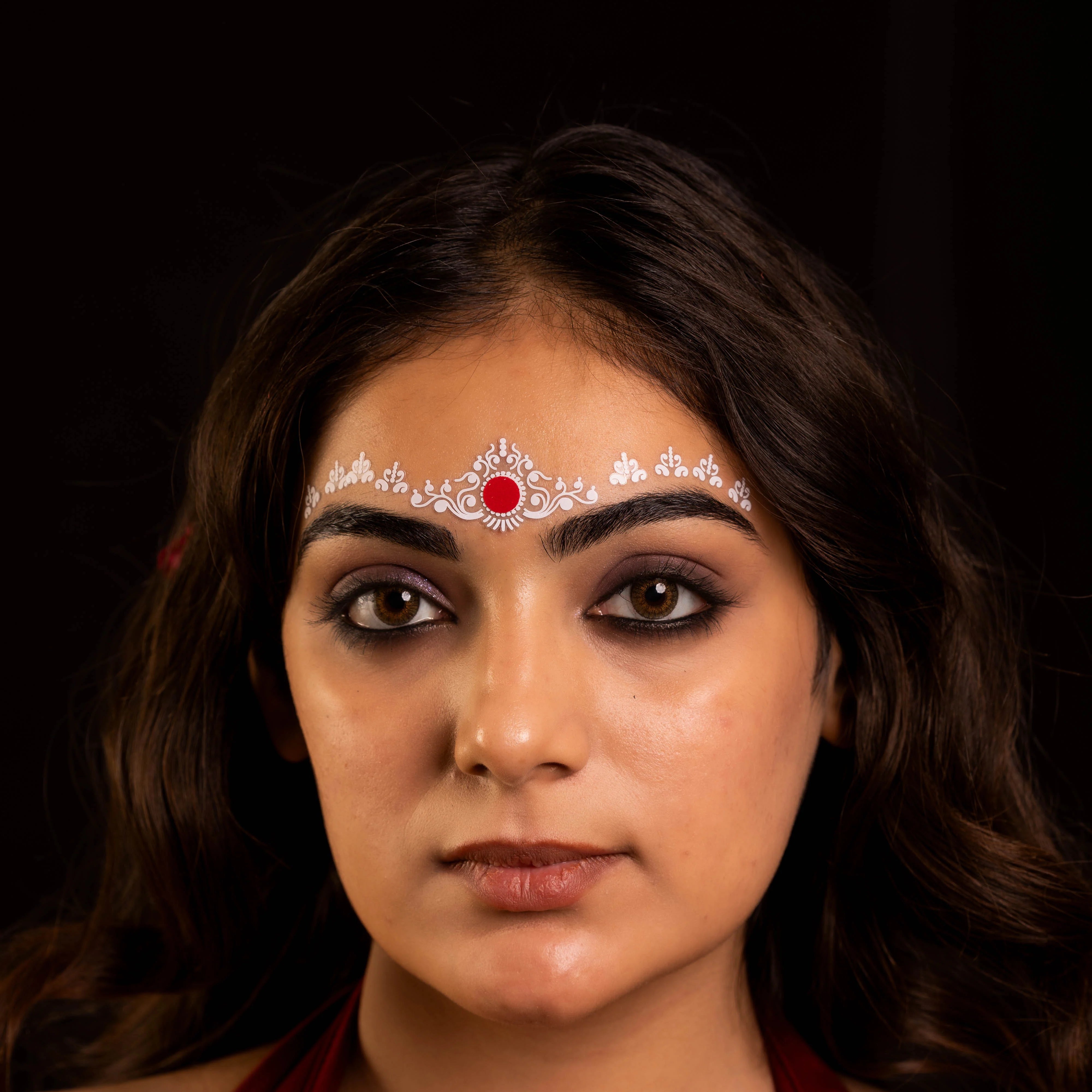 Comet Busters Bengali Style Bridal Bindis – Multicolor (Free Size)