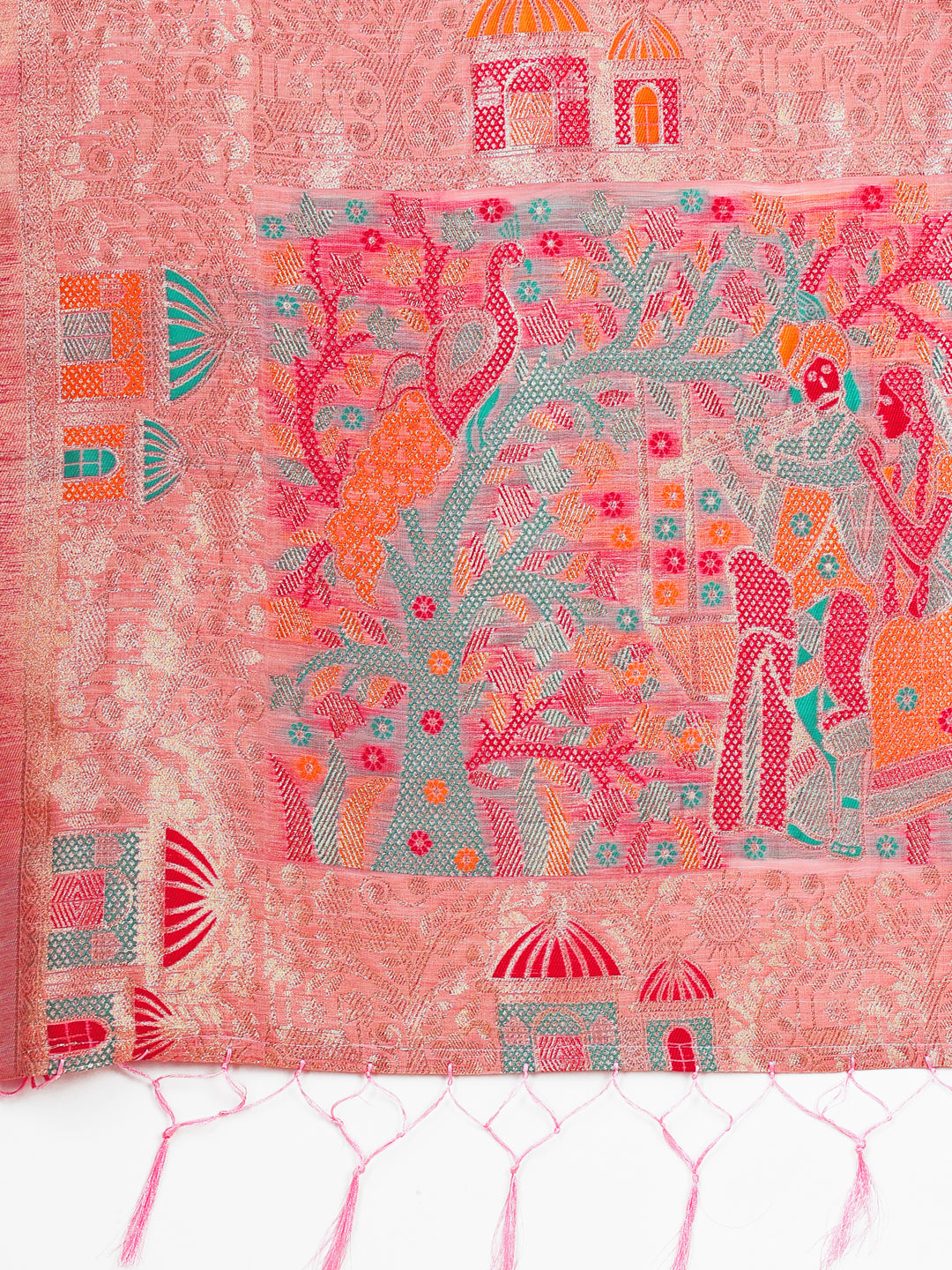 Cottura: Luxe Linen Cotton Drapes Sarees Collection | Ready To Wear SKU: ASLIN1001 to 04