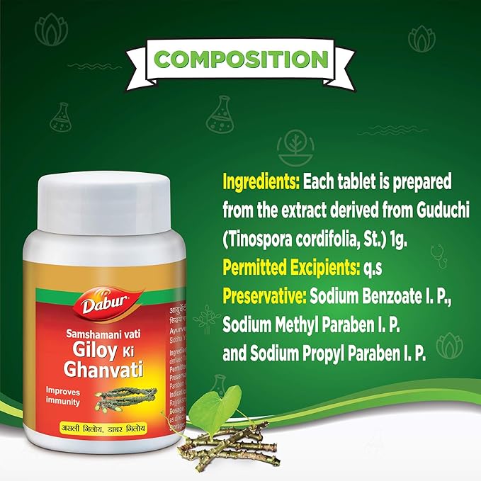 Dabur Giloy Ki Ghanvati, 100 N