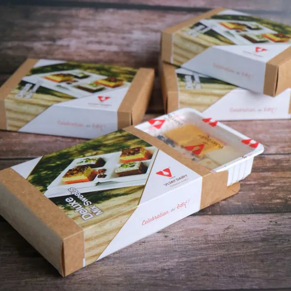 Vijay Dairy Deluxe Mix Sweets | 500 gms