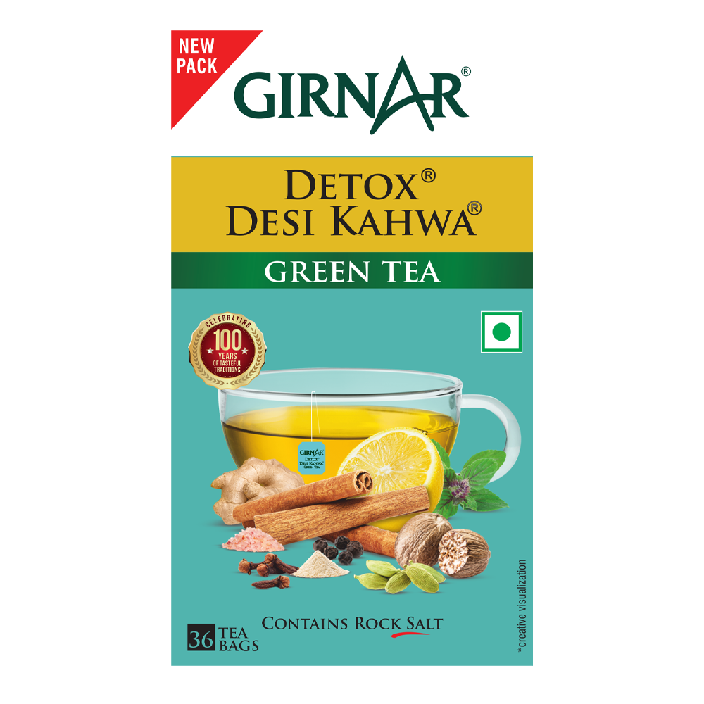 Girnar Detox Green Tea - 100 gms
