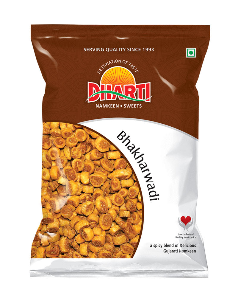 Dharti Namkeen Bhakharwadi 500 gms - India shopping