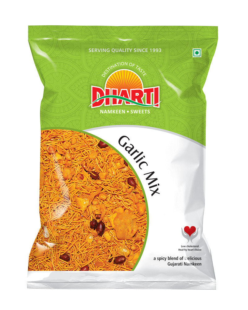 Dharti-Namkeen Garlic Mix 500 gms - India shopping
