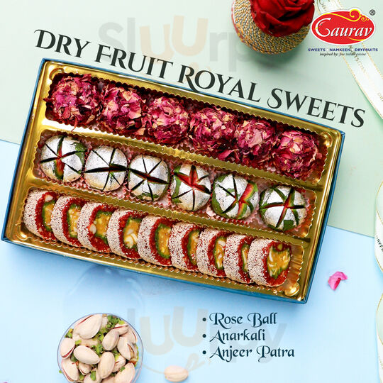 Gaurav Sweets Mix Dryfruit Sweets - 500 Gms
