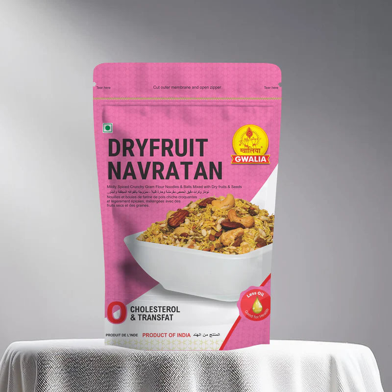 Gwalia Sweets Dry Fruit Navratan 400 gms - India shopping