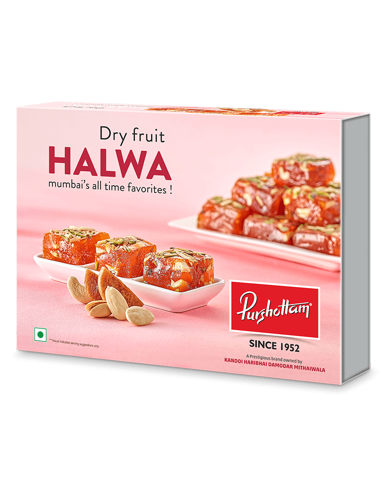 Purshottam Sweets Dryfruit Karachi Halwa - 500 gms