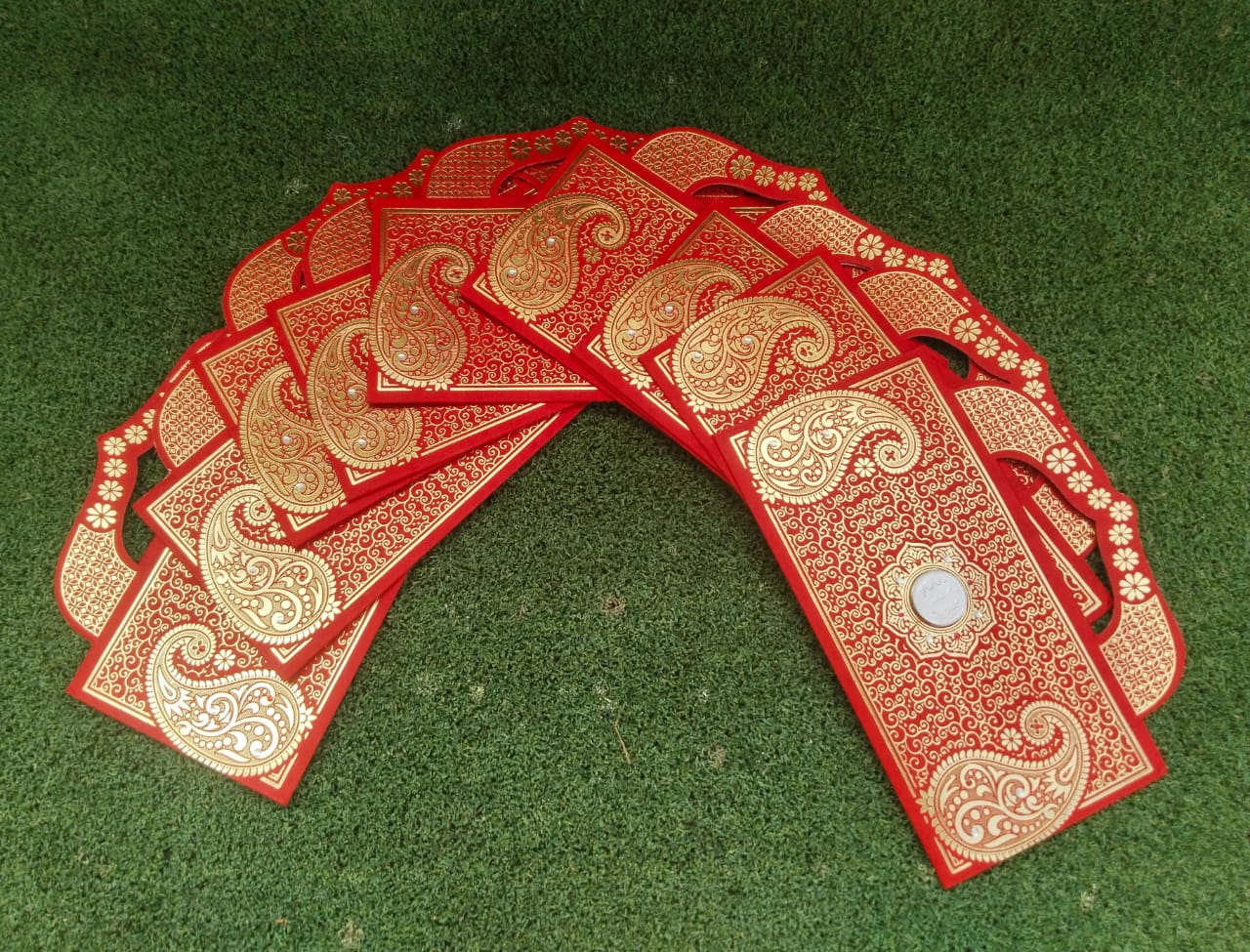 Nilanchal Handicraft Latest Designer Envelopes - Set of 10 Code - E03