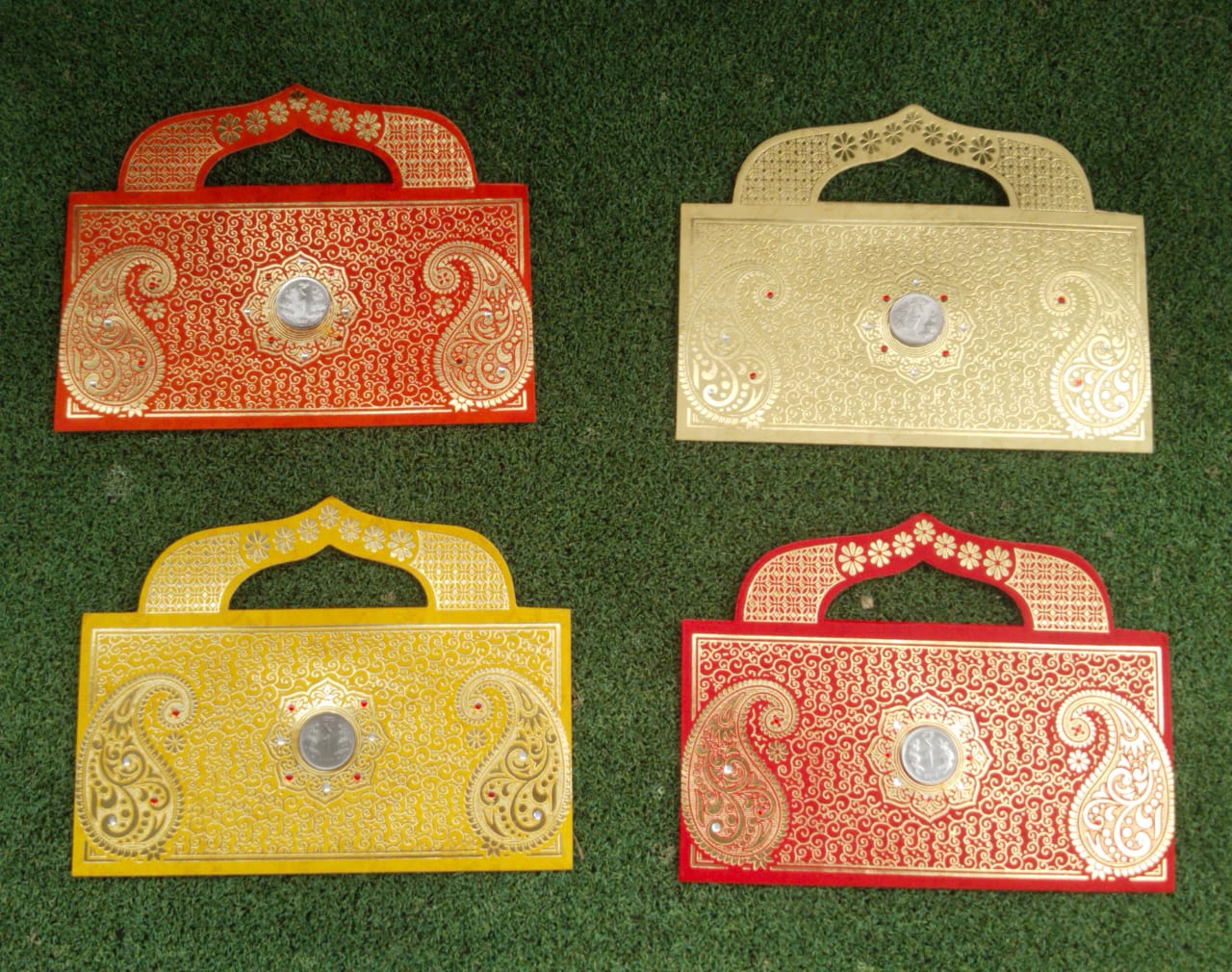 Nilanchal Handicraft Latest Designer Envelopes - Set of 10 Code - E03