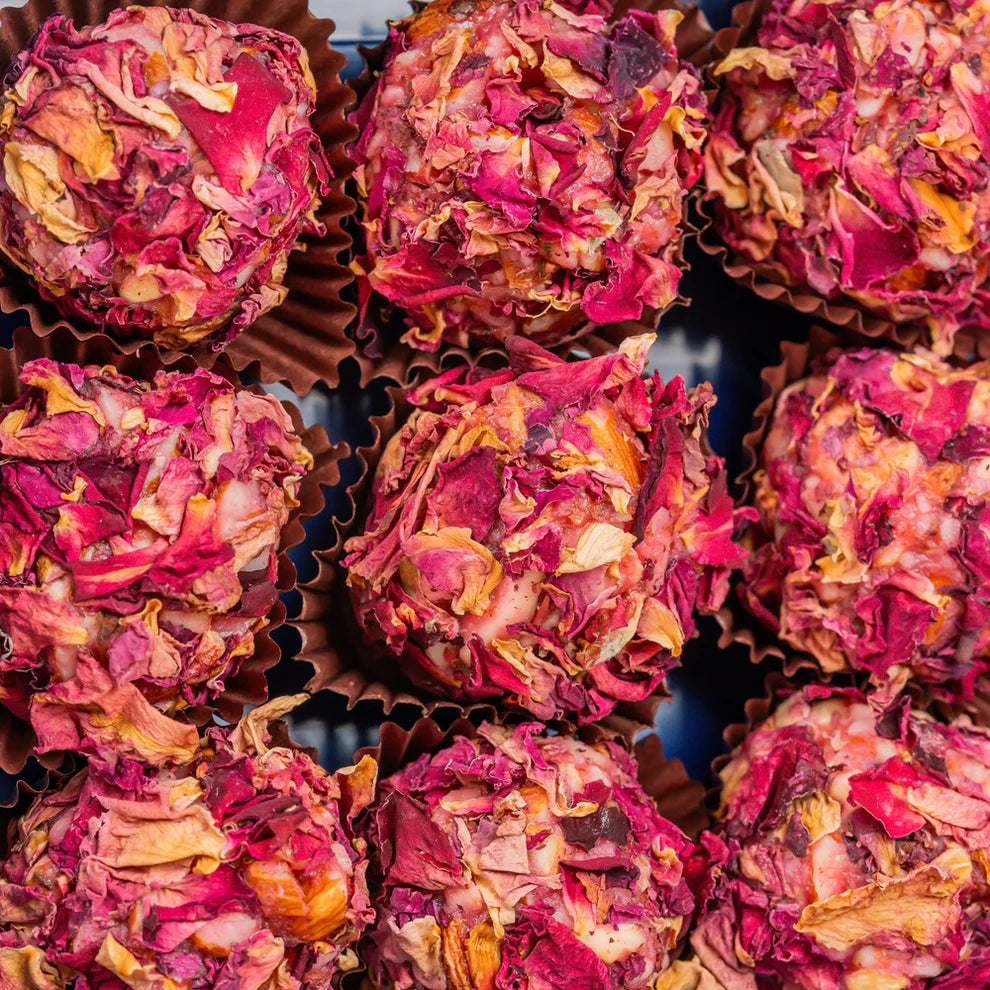 Mr. Mithai Rose Balls Dry Fruit Punch | 400 Gms