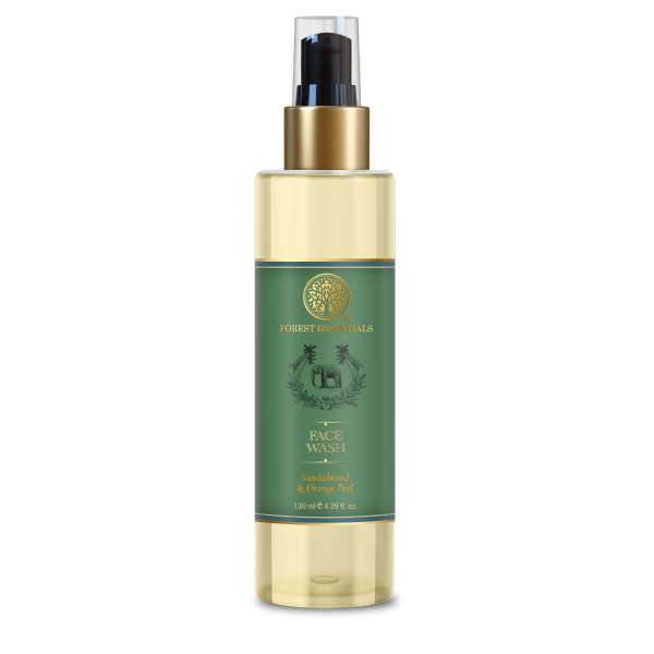 Facial Cleanser / Face wash Sandalwood & Orange Peel - 130ml