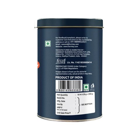 Farmley Dark Choco-Orange Date Bites Burfi + Date Bites Dry Fruit Burfi (No Added Sugar) Combo - 180 gms