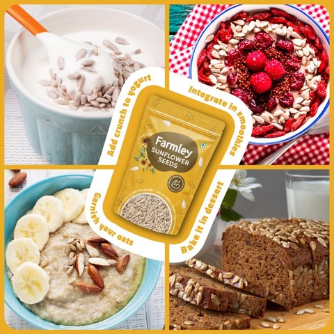 Farmley Premium Sunflower Seeds - 200 gms