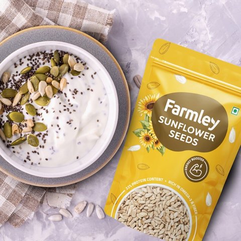Farmley Premium Sunflower Seeds - 200 gms