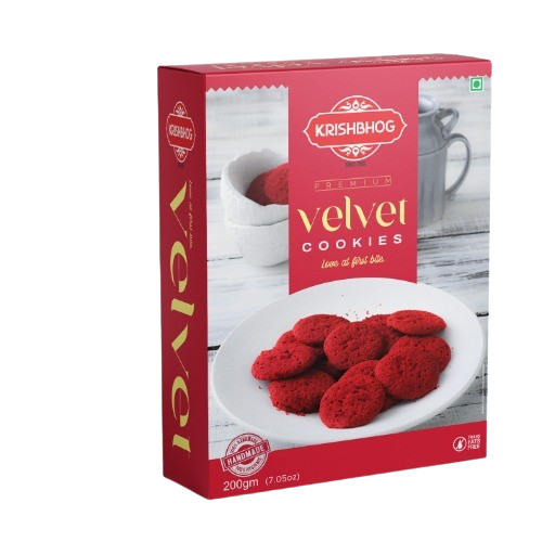 Krish Bhog Sweets Velvet Cookies | 400 gms