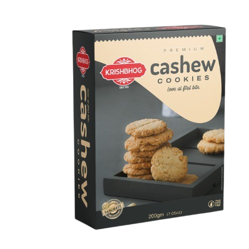Krish Bhog Sweets Cashew Cookies | 400 gms