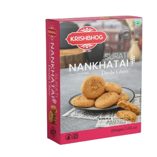 Krish Bhog Sweets Desi Ghee Nankhatai | 400 gms