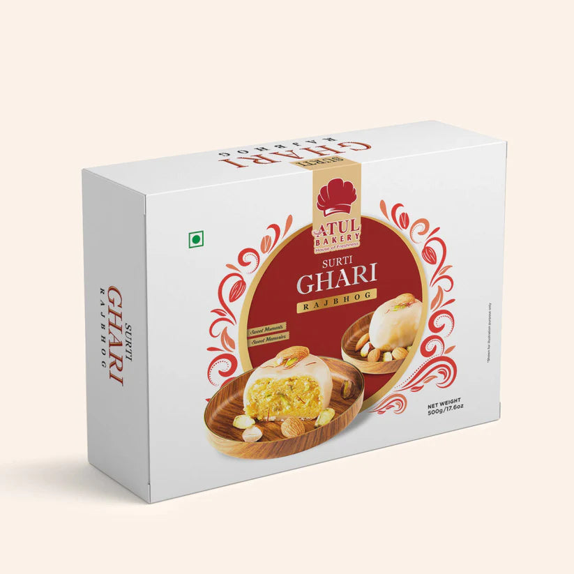 Atul Bakery Surti Ghari Rajbhog | 500 gms